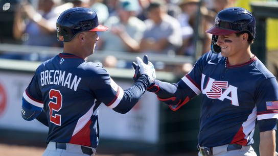 Roman Anthony impresses for Team USA; Crochet takes loss vs. Yankees; Boston dealing with early injuries; MLB buzz taken at BSJ Headquarters. Photo by Mark J. Rebilas-Imagn Images